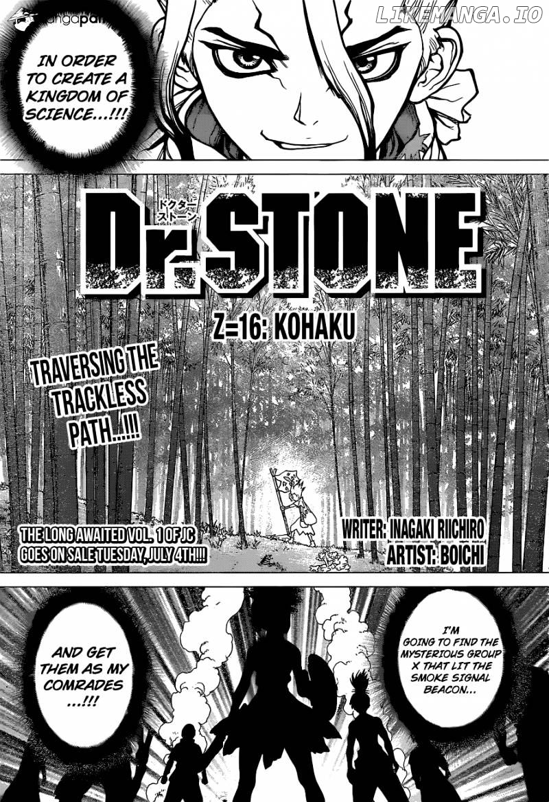 Dr.Stone Chapter 16 image 01